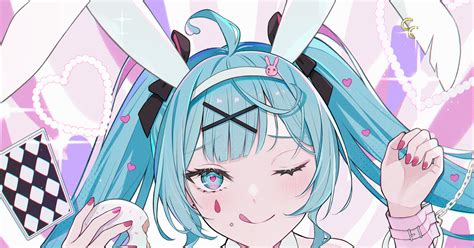 Hatsune Miku Vocaloid Rabbit Hole ラビットホール Pixiv