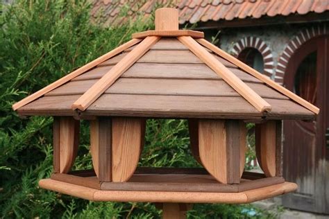 VOGELHAUS aus HOLZ Vogelhäuschen Vogelhäuser Vogelfutterhaus XXL