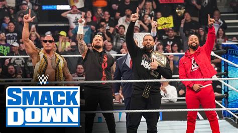 Full Segment Rock And Reigns Lay The Smackdown On The Wwe Universe