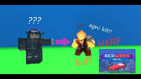 Using The Agni Kit Roblox Bedwars Youtube