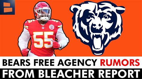 Chicago Bears Free Agency Rumors From Bleacher Report Frank Clark