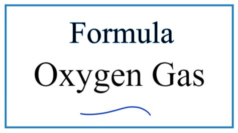 Hectáreas competencia Soportar oxygen gas chemical formula incompleto ...