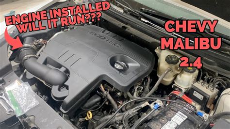 Fixing A 2008 2012 Chevy Malibu 2 4 Engine Installation How To