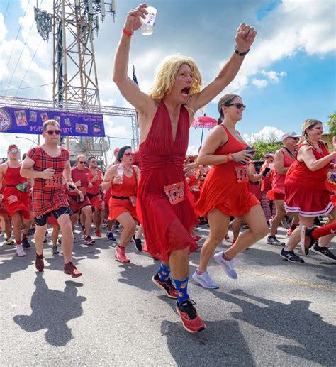 Photos Hundreds Come Dressed To Impress At Red Dress Run