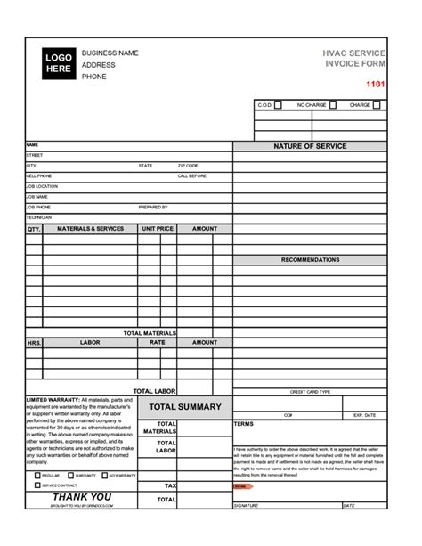 Online Hvac Estimate Form