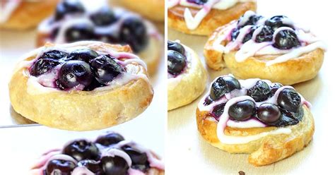 Easy Blueberry Cream Cheese Danish Sugar Apron