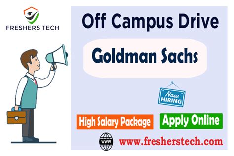 Goldman Sachs Off Campus Hiring Freshers Associate Software