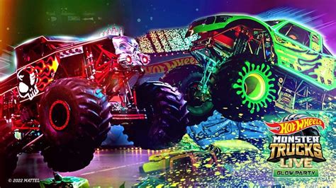 Exciting Thrills Await Hot Wheels Monster Trucks Live Glow N Fire