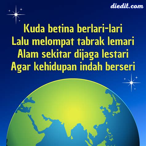 60 Pantun Alam Sekitar - Menjaga Keindahan & Kelestarian | diedit.com