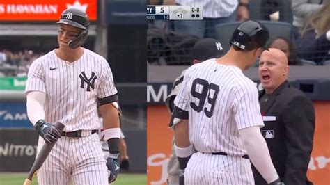 Aaron Judge Ejected After Controversial Call Heated With Umpire