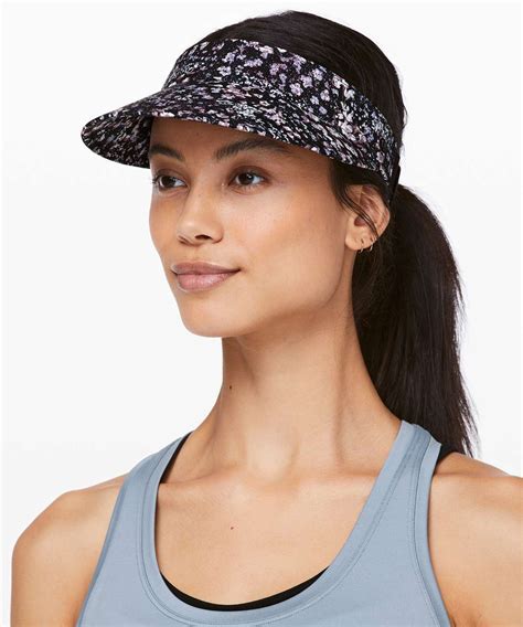 Lululemon Fast Paced Run Visor Floral Spritz Multi Lulu Fanatics