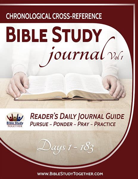 Printable Study Journal Bible Study Together