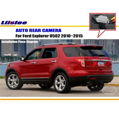 Liislee For Ford Explorer U502 2010 2015 Rear View Camera Backup