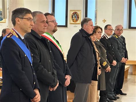 La Polizia Locale Di Matera Celebra Il Suo Protettore San Sebastiano