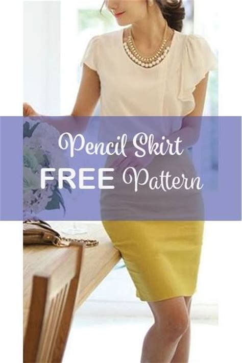 Free Pencil Skirt Pattern - MHS Blog