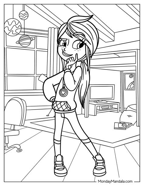 22 Polly Pocket Coloring Pages Free Pdf Printables Artofit