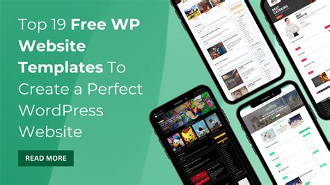 Top 19 Free WP Website Templates to Create Perfect Site