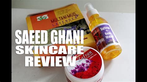 Review Of Saeed Ghani Natural Skincare Line Should You Use It