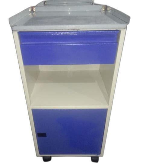 Mild Steel Hospital Deluxe Bedside Locker Powder Coated At Rs In