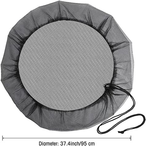 Garden Rain Collector Net Cover Outdoor Rain Bucket Cover Rain Filter