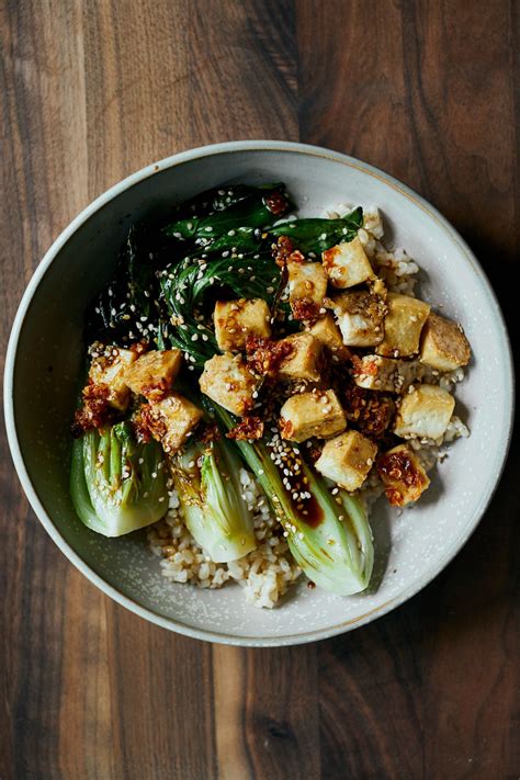 Crispy Tofu Bowls With Sesame Bok Choy Artofit