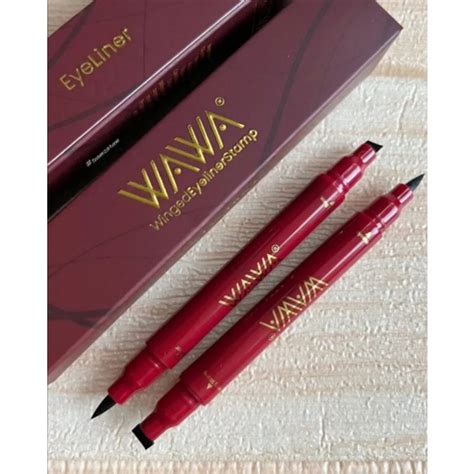 Wawa Cosmetics Eyeliner Stamp Shopee Malaysia