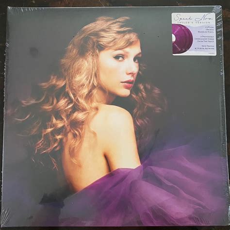 Taylor Swift Speak Now Taylors Version Orchid Marbled Vinyl 3lp