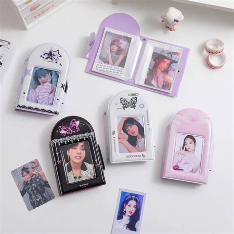 Inch Butterfly Photo Album Pockets Pp Material Ins Korean Kpop