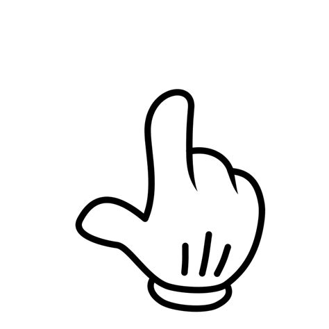 Pointing Cartoon Finger - ClipArt Best