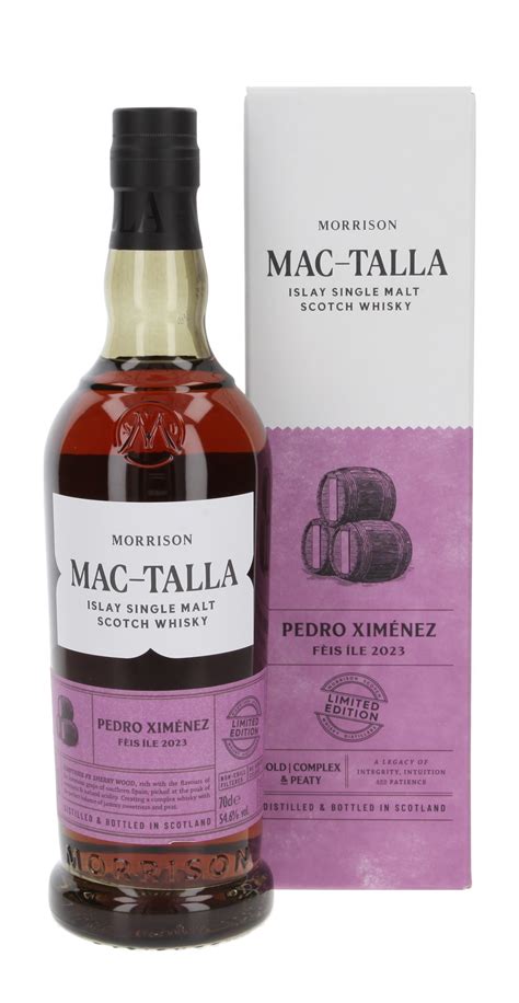 Mac Talla Pedro Xim Nez F Is Le Whisky Netherlands To The