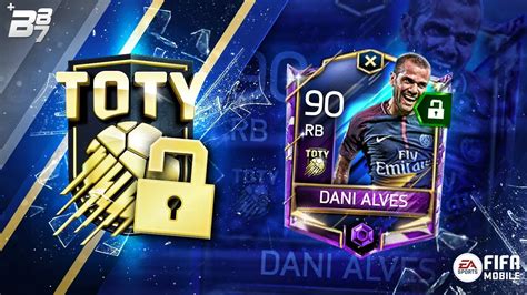 Unlocking Toty Dani Alves 90 Team Of The Year Event Fifa Mobile