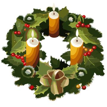 Advent Wreath Vector Art PNG Images | Free Download On Pngtree