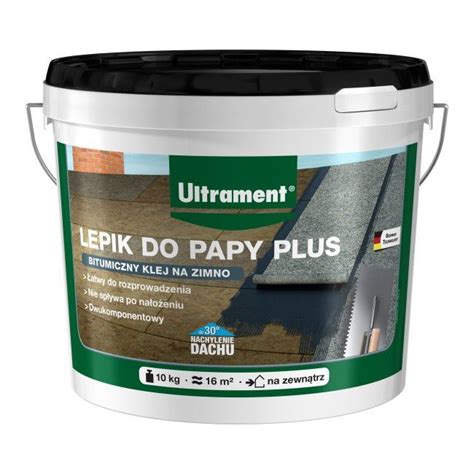 Lepik Do Papy Ultrament Plus Kg Rodki Bitumiczne Izolacja I