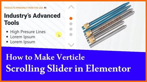 How To Make Vertical Scrolling Slider In Elementor Vertical Slider