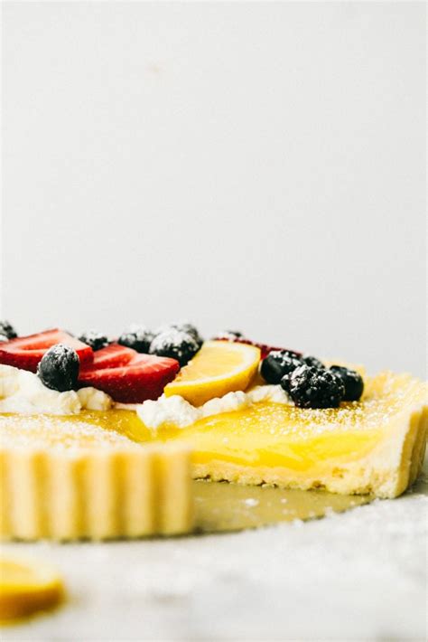 Lemon Tart With A Buttery Shortbread Crust The Recipe Critic