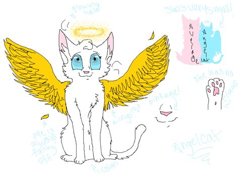 Angelcat Ref By Potato Kitten On Deviantart