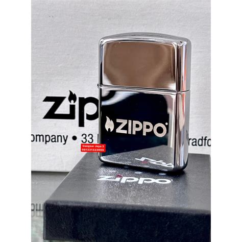 Jual Korek Zippo Original Usa Armor New Zippo Logo Customized