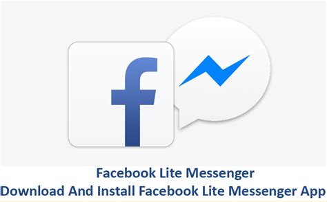 Facebook Lite Messenger Free Download And Install Facebook Lite