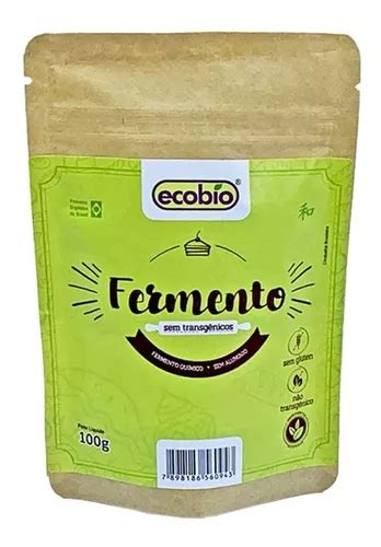 Fermento Para Bolo N O Transg Nico S Alum Nio G Ecobio Mercadolivre