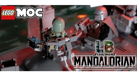 LEGO Slave 1 Cockpit MOC The Mandalorian Stop Motion YouTube