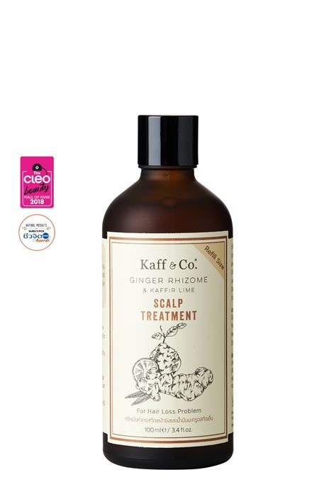 Ginger Rhizome Kaffir Lime Scalp Treatment Kaff Co