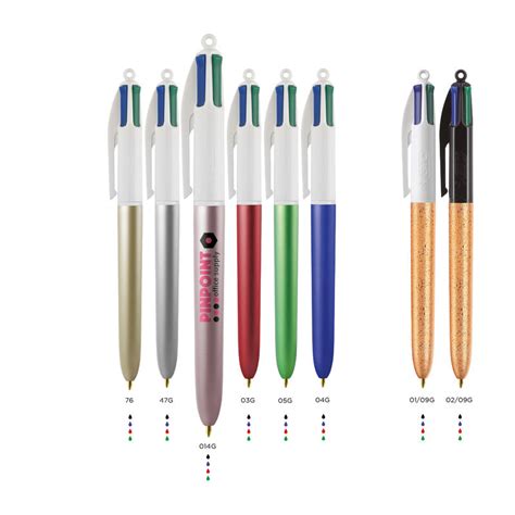 Stylo Bic Personnalisable Colours Glac Luxray