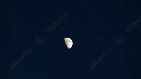 Beauty Moon Natural Scenery Sky Night View Powerpoint Background For