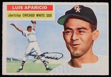 Lot Detail Luis Aparicio Chicago White Sox Topps Baseball Card