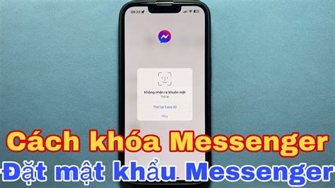 Cách khoá Messenger Cách đặt mật khẩu Messenger trên iPhone YouTube