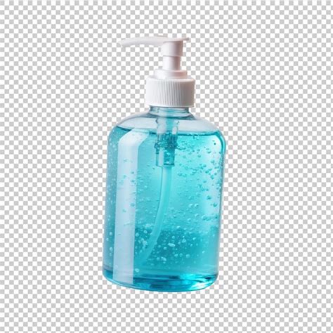 Hand Sanitizer Transparent Background Premium AI Generated PSD