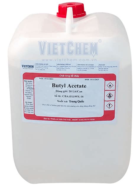 Bán Dung Môi Butyl Acetat C6h12o2 Công Nghiệp Giá RẺ Nhất