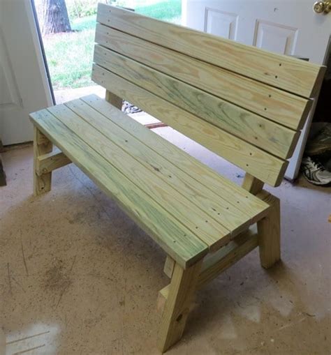 DIY 2x4 Bench - Sweet Pea