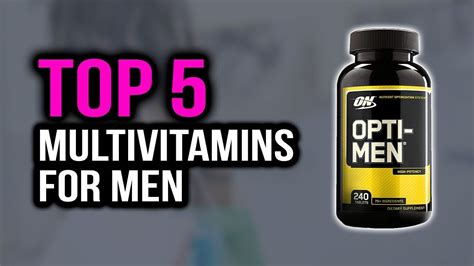 Top 5 Best Multivitamins For Men In 2020 In 2020 Best Multivitamin