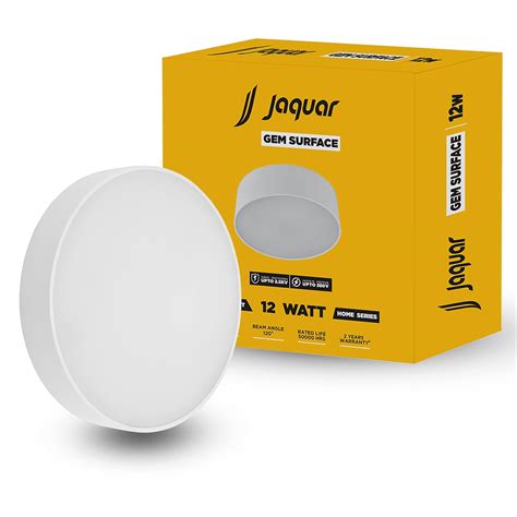 Jaquar 12W LED Gem Trimless Round Surface Mount Down Light No False